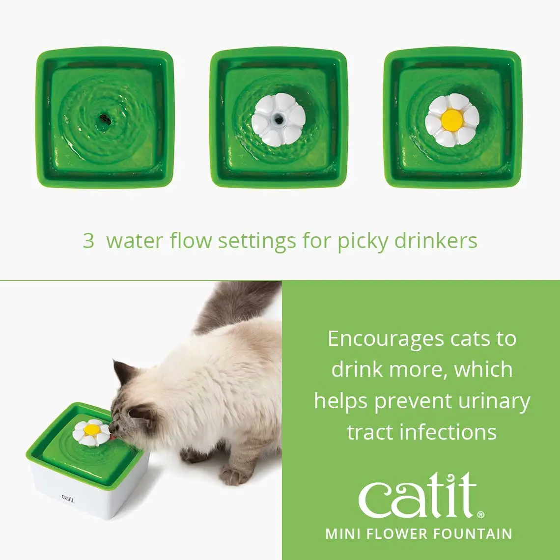 Catit Blomster Vandautomat Mini til Kat